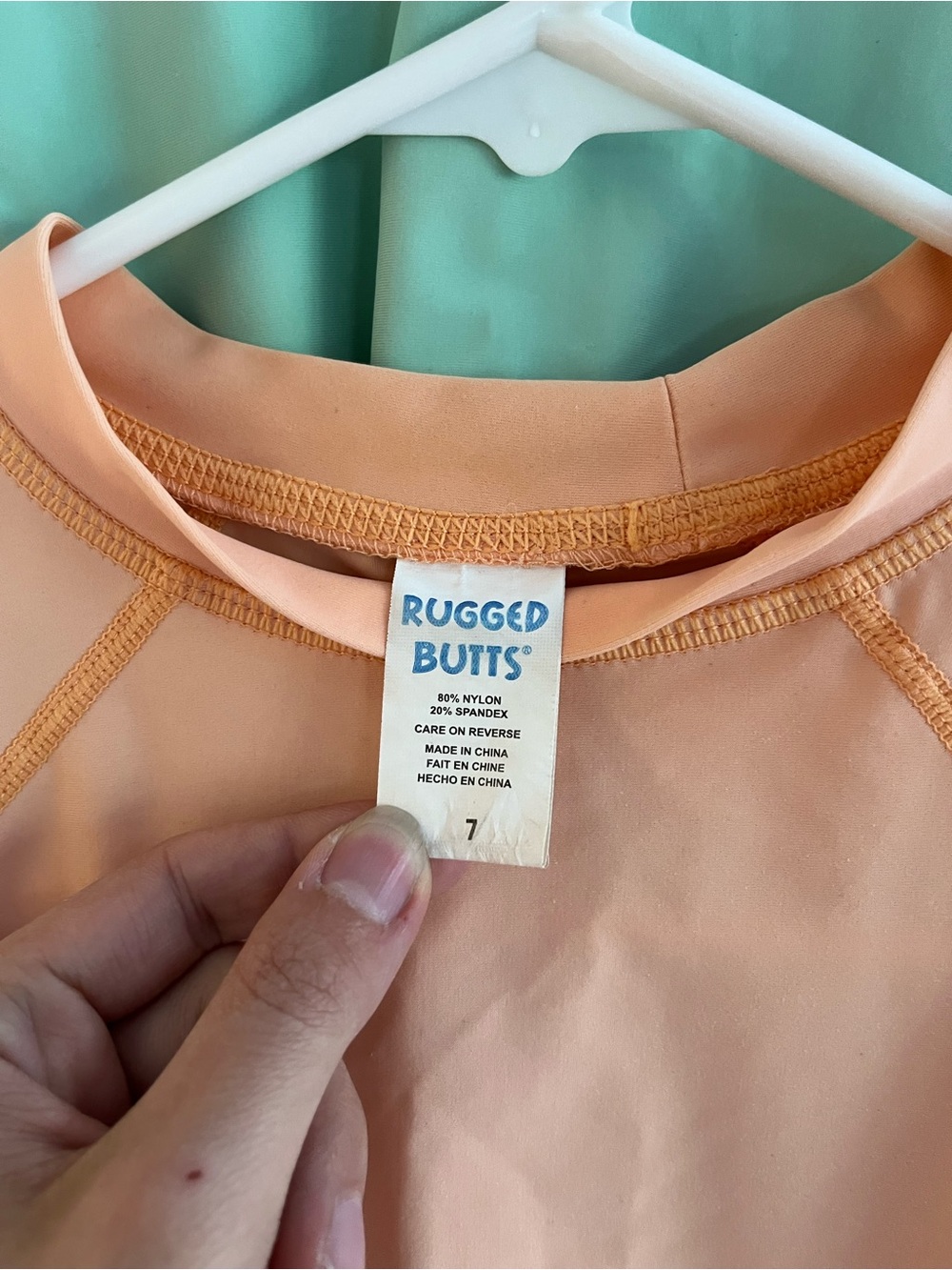 (2) Rugged Butts Boys Rash Guard Swim Tops - Picture 3 of 5